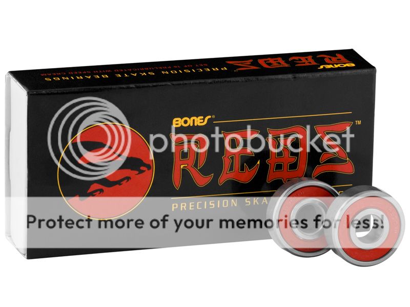 NEW BONES REDS SKATEBOARD BEARINGS PRECISION 8 PACK 608 eBay